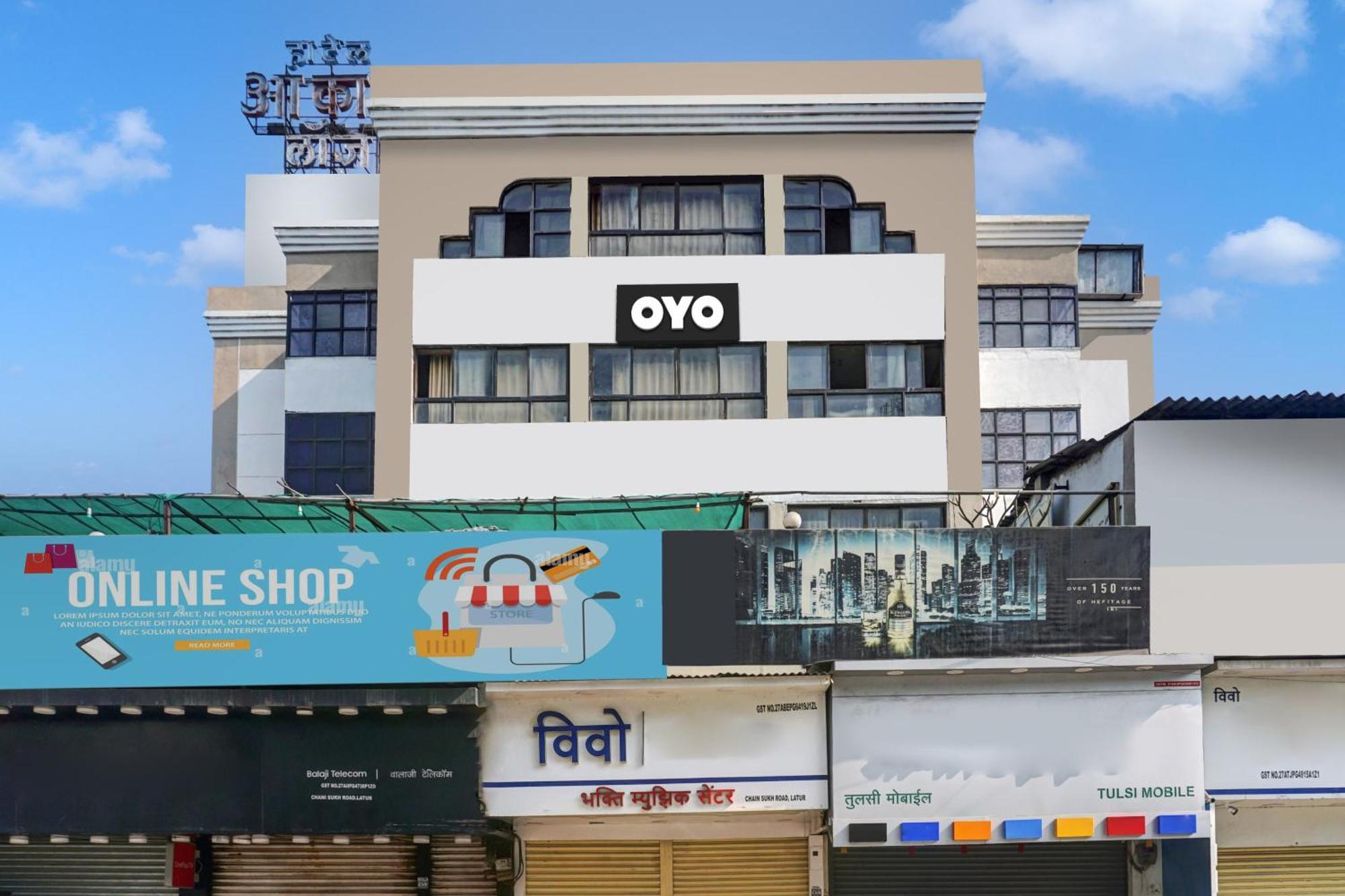 Hotel O Akash Lodge Latur Exterior photo